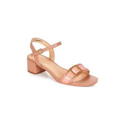Sandały Clarks ORABELLA SHINE. Szare sandały damskie marki Clarks, z gumy. Za 319,20 zł.