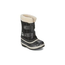 Śniegowce Dziecko Sorel CHILDRENS 1964 PAC STRAP. Czarne kozaki dziewczęce marki Sorel. Za 264,00 zł.