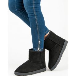 ZAMSZOWE MUKLUKI VICES. Czarne buty zimowe damskie marki vices, z zamszu. Za 76,90 zł.