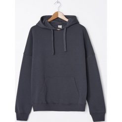 Bluza oversize z kapturem - Szary. Szare bluzy męskie House, s, bez wzorów, z kapturem, bez rękawów, z kapturem. Za 89,99 zł.