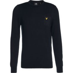 Swetry klasyczne męskie: Lyle & Scott FLECK POCKET JUMPER Sweter dark navy
