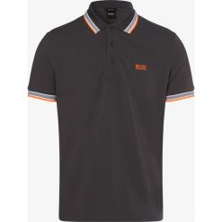 BOSS Athleisure - Męska koszulka polo – Paddy, szary. Szare koszulki męskie BOSS Athleisure, xl, w paski, sportowe, bez rękawów. Za 349,95 zł.