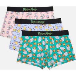 3 pack bokserek Rick and Morty - Różowy. Różowe bokserki męskie Cropp, bez wzorów. Za 69,99 zł.