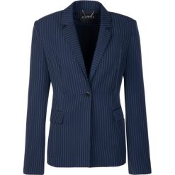 Żakiet Guess W92N60 WBGC0. Niebieskie marynarki damskie Guess, l, z aplikacjami, z elastanu. W wyprzedaży za 359,00 zł.