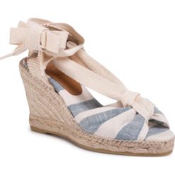 Espadryle TONI PONS - Padua-TG Blau. Brązowe espadryle damskie Toni Pons, bez wzorów, z tworzywa sztucznego, bez obcasa, na obcasie. Za 249,00 zł.