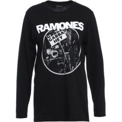 Bluzki damskie: 12 Midnight OVERSIZED RAMONES Bluzka z długim rękawem black