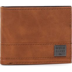 Duży Portfel Męski QUIKSILVER - EQYAA03900 Bbrn. Pomarańczowe portfele męskie Quiksilver, bez wzorów, ze skóry ekologicznej. Za 109,00 zł.