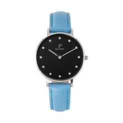 Zegarek JP Gatsby Zegarek damski Aurora Silver Black / Blue JPG5030 uniwersalny. Szare zegarki damskie JP Gatsby. Za 323,10 zł.