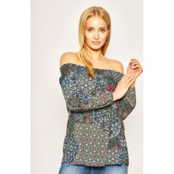 Bluzka Desigual Maritsa 20SWBW65. Bluzki damskie Desigual, s, bez wzorów, bez kołnierzyka, bez rękawów. Za 299,00 zł.
