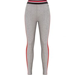 Legginsy DEHA ACTIVE. Szare legginsy sportowe damskie Deha, bez wzorów, z tkaniny, do biegania. W wyprzedaży za 189,00 zł.