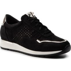 Sneakersy NESSI - 323/1 Czarny Mat. Czarne półbuty damskie Nessi, ze skóry. W wyprzedaży za 219,00 zł.
