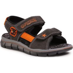 Sandały PRIMIGI - 5392511 S Grig. Szare sandały chłopięce Primigi, ze skóry, bez zapięcia. Za 229,00 zł.