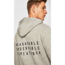 Reebok - Bluza. Szare bluzy męskie Reebok, s, bez wzorów, z elastanu, z kapturem, bez rękawów, z kapturem. W wyprzedaży za 199,90 zł.