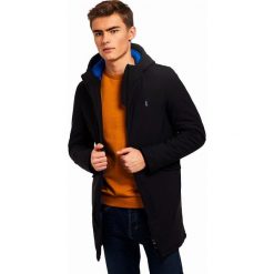 Kurtka softshellowa w kolorze granatowym. Niebieskie kurtki męskie Polo Club Men, s, z haftami, długie, bez kaptura. W wyprzedaży za 439,95 zł.