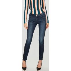 Trussardi Jeans - Jeansy 260 Stone Wash. Niebieskie jeansy damskie skinny marki Trussardi Jeans, z elastanu. W wyprzedaży za 359,90 zł.