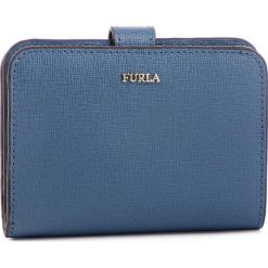 Mały Portfel Damski FURLA - Babylon 1006861 P PBF8 B30 Color Piombo f. Niebieskie portfele damskie marki Furla, bez wzorów, ze skóry. Za 550,00 zł.