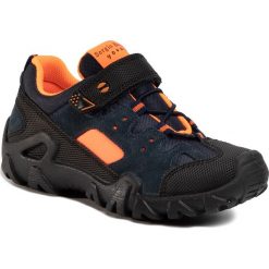 Sneakersy SERGIO BARDI YOUNG - SBY-02-03-000049 601. Niebieskie trampki chłopięce Sergio Bardi Young, bez wzorów, ze skóry, na rzepy. W wyprzedaży za 149,00 zł.