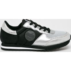 Big Star - Buty. Szare buty sportowe damskie BIG STAR, bez wzorów, ze skóry, sportowe. W wyprzedaży za 89,90 zł.