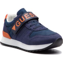 Sneakersy GUESS - Rudy FI5RUD ESU12 ORANGE/ORANGE. Niebieskie półbuty dziewczęce Guess, na rzepy. Za 239,00 zł.