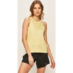 Nike - Top. Czarne topy damskie Nike, s, bez wzorów, z elastanu, bez rękawów, dri-fit (nike). Za 99,90 zł.