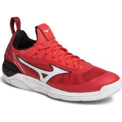 Buty MIZUNO - Wave Luminous V1GA182062 Czerwony. Czerwone buty sportowe męskie Mizuno, z tworzywa sztucznego, bez zapięcia, na fitness i siłownię, mizuno wave. W wyprzedaży za 379,00 zł.