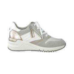 Tamaris Buty biały szary female biały/szary 39. Szare sneakersy damskie Tamaris, ze skóry. Za 269,00 zł.