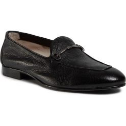 Mokasyny FABI - FU9876A Cervo Baron Nero. Czarne mokasyny męskie Fabi, na co dzień, bez wzorów, ze skóry, eleganckie, bez zapięcia. Za 1499,00 zł.