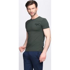 T-shirty męskie: Ciemnozielona Koszulka Touchdown
