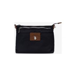 U.S. Polo Assn New Castle Cross body bag Czarny. Czarne torebki klasyczne damskie U.S. Polo Assn., w paski, z materiału, bez dodatków. Za 309,95 zł.