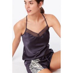 Etam - Top piżamowy Moeri. Szare piżamy damskie Etam, s, bez wzorów, z elastanu, bez rękawów. W wyprzedaży za 59,90 zł.