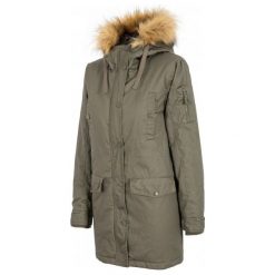 Kurtki sportowe damskie: 4F Kurtka Damska H4Z17 kud010 Brąz Xs