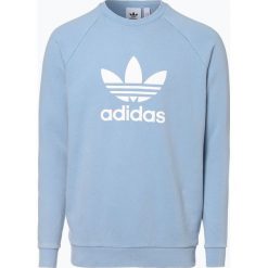 Bejsbolówki męskie: adidas Originals - Męska bluza nierozpinana, niebieski