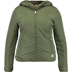 Champion REVERSIBLE JACKET Kurtka przejściowa oliv. Zielone kurtki sportowe damskie marki Champion, z materiału. Za 419,00 zł.