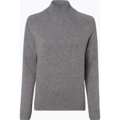 Marie Lund - Damski sweter z wełny merino, szary. Szare swetry klasyczne damskie Marie Lund, l, z dzianiny. Za 249,95 zł.