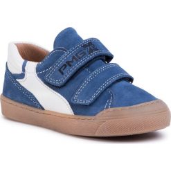 Sneakersy PRIMIGI - 5423000 M Blue. Niebieskie trampki chłopięce Primigi, bez wzorów, ze skóry, na rzepy. Za 259,00 zł.