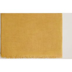 Mango - Chusta Cozy. Zielone szaliki damskie Mango, bez wzorów, z poliesteru. Za 59,90 zł.