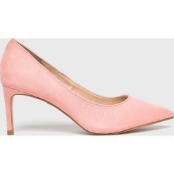 Answear - Szpilki. Szare szpilki ANSWEAR, z materiału. Za 119,90 zł.