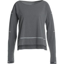 Topy sportowe damskie: ASICS LITESHOW COVER UP Koszulka sportowa dark grey heather