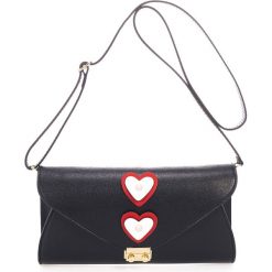 Skórzana torebka w kolorze czarnym - 25 x 14 x 14 cm. Czarne torebki klasyczne damskie Black Bags, w paski, ze skóry, na ramię, bez dodatków. W wyprzedaży za 254,95 zł.