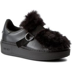 Sneakersy damskie: Sneakersy LIU JO – Sneaker C/Pelliccia S67239 P0296 Nero 22222