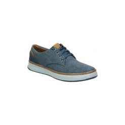 Buty Skechers 65981-NVY. Niebieskie trampki męskie Skechers, bez wzorów, bez zapięcia. Za 285,29 zł.
