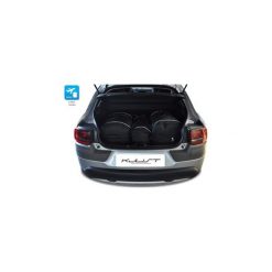 CITROEN C4 CACTUS, 2014- TORBY DO BAGAŻNIKA 3 SZT KJUST - 7010017. Czarne torby podróżne KJUST, bez wzorów. Za 829,00 zł.
