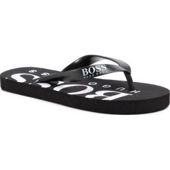 Japonki BOSS - J29198 S Black 09B. Czarne sandały chłopięce Boss, z tworzywa sztucznego, bez zapięcia. W wyprzedaży za 129,00 zł.