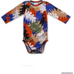 Body dziecięce z wełny merino oak. Body niemowlęce Pakamera, bez wzorów, z wełny, klasyczne, bez rękawów. Za 129,00 zł.