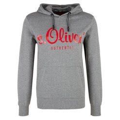 S.Oliver Męska bluza z kapturem 13.901.41.3496.9222 Medium Grey Melange (rozmiar L). Szare bluzy męskie S.Oliver, s, bez wzorów, z kapturem, bez rękawów, z kapturem. W wyprzedaży za 136,00 zł.
