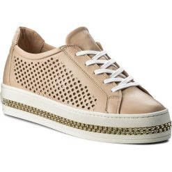 Sneakersy BALDININI - 898734XDOME989898 Dome. Brązowe sneakersy damskie marki Baldinini, ze skóry. W wyprzedaży za 879,00 zł.