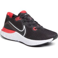 Buty NIKE - Renew Run CK6357 005 Black/White/University Red. Czarne buty sportowe męskie Nike, z tworzywa sztucznego, bez zapięcia, do biegania. W wyprzedaży za 279,00 zł.