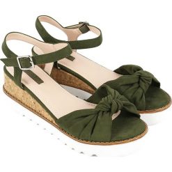Sandały damskie: Sandały w kolorze khaki