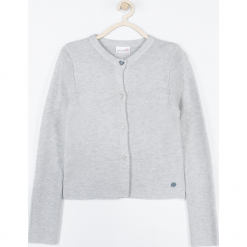 Sweter. Szare swetry dziewczęce marki WISH. Za 69,90 zł.