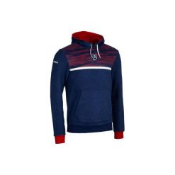 Bluza z kapturem Hoodie do rugby dla kibiców Rugby 2019 Francja męska. Niebieskie bluzy męskie OFFLOAD, m, bez wzorów, z bawełny, z kapturem, bez rękawów, z kapturem. Za 109,99 zł.